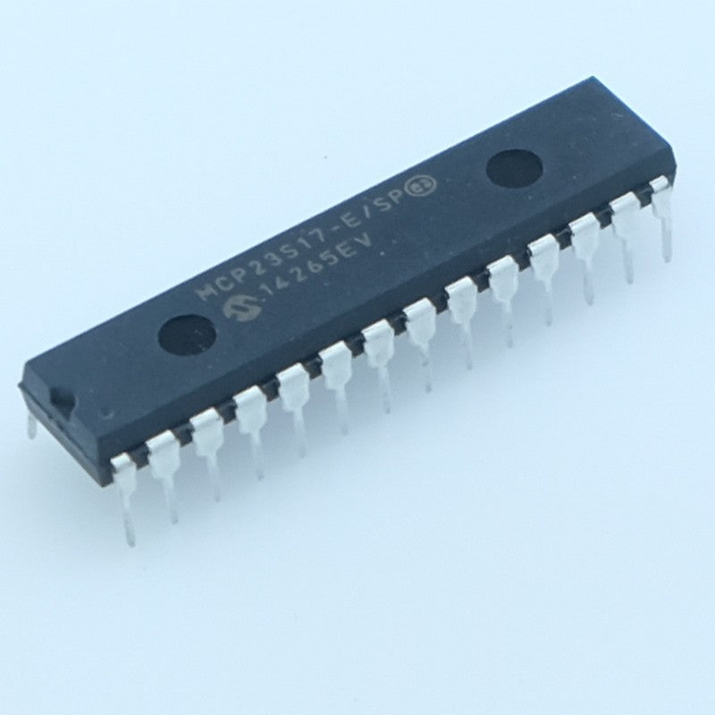 MCP23S17-E/SP Expandeur d'E/S 16 bits interface SPI 10MHz DIP-28E Microchip