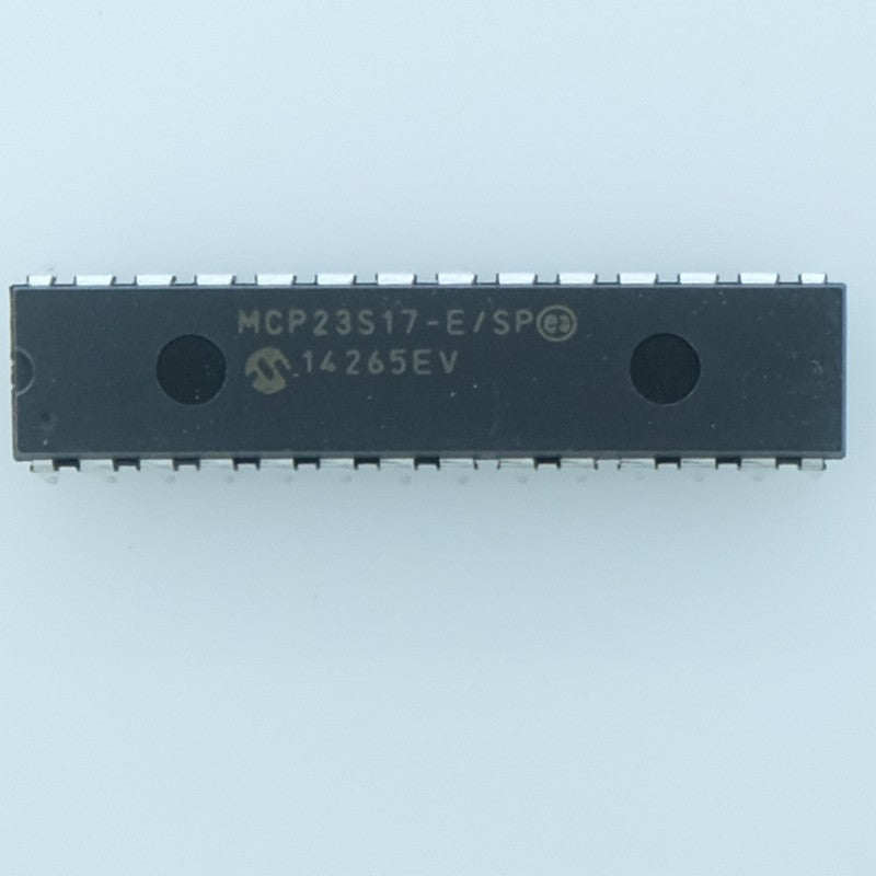 MCP23S17-E/SP Expandeur d'E/S 16 bits interface SPI 10MHz DIP-28E Microchip