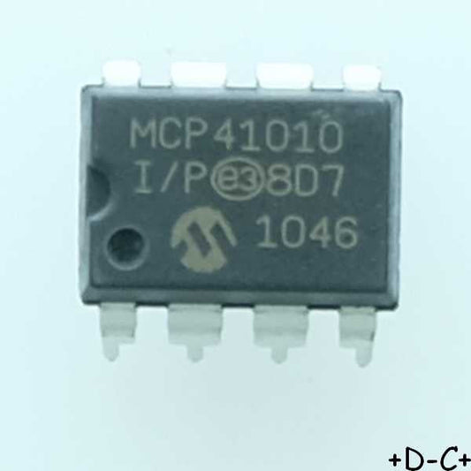MCP41010-I/P Single/Dual Digital Potentiometer DIP-8 Microchip RoHS