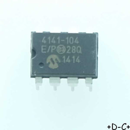 MCP4141-104E/P Digital Potentiometer 100Kohm DIP-8 Microchip RoHS