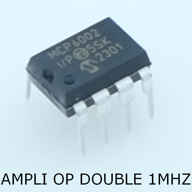 MCP6002-I/P operational amplifiers DIP-8 Microchip
