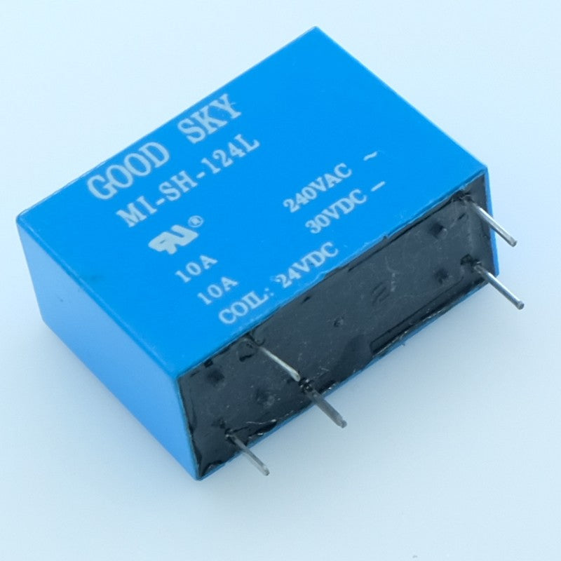 MI-SH-124L Relais de puissance SPDT (1RT) bobine 24VDC 10A 240VAC Good Sky