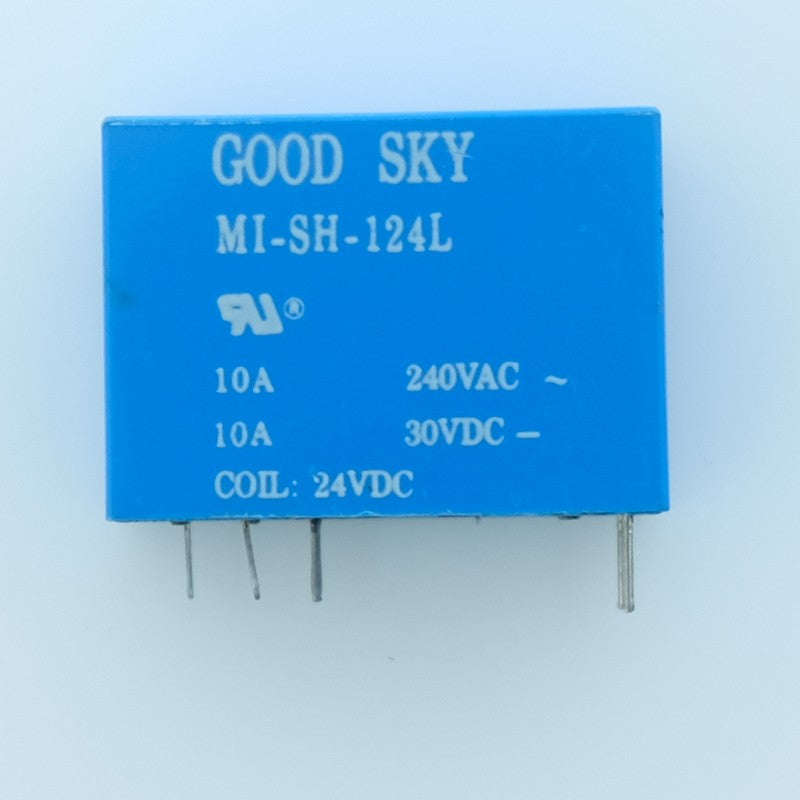 MI-SH-124L Relais de puissance SPDT (1RT) bobine 24VDC 10A 240VAC Good Sky - Distri-Compo