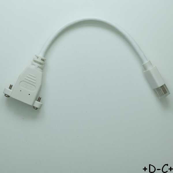 Cordon Mini-Displayport vers Displayport 20cm - Distri-Compo