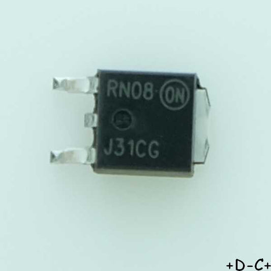 MJD31CG Transistor BJT NPN 100V 3A 15W TO-252 ONS RoHS