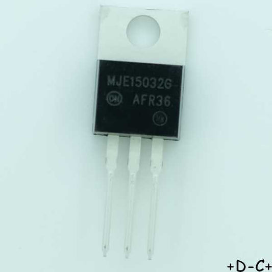 MJE15032G Transistor simple bipolaire NPN 250V 8A 50W TO-220 ONS RoHS