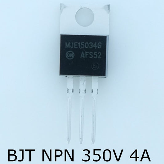 MJE15034G Transistor BJT NPN 350V 4A TO-220 ONS - Distri-Compo