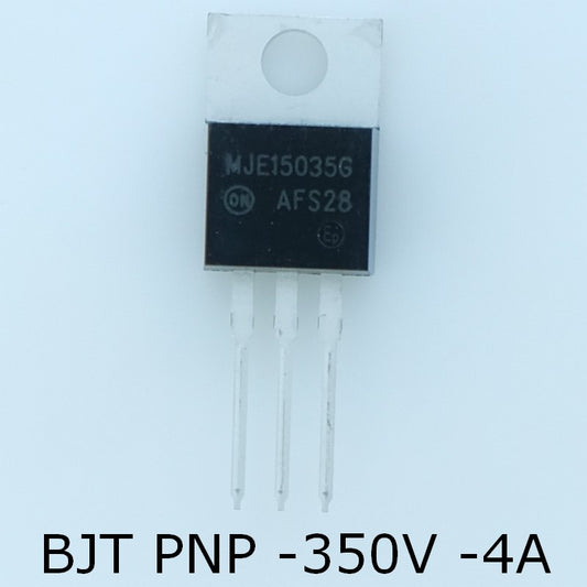 MJE15035G Transistor BJT PNP -350V -4A TO-220 ONS - Distri-Compo