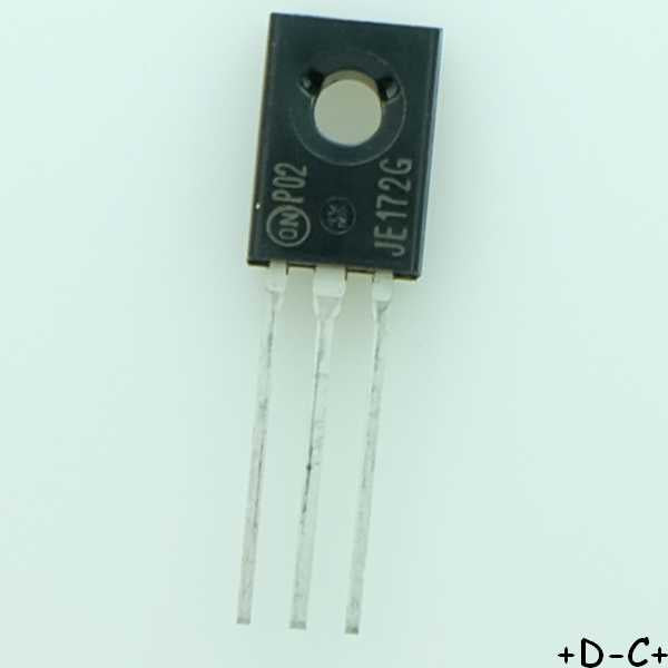 MJE172G Transistor BJT PNP -80V -3A 12hFE TO-225 ONS RoHS