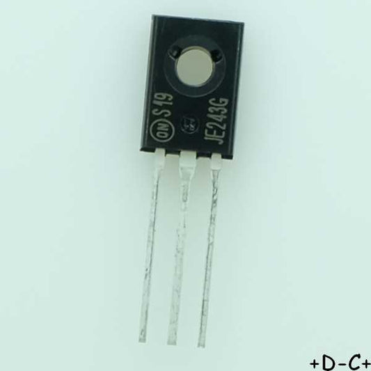 MJE243G Transistor bipolaire audio NPN 100V 4A TO-225 ONS RoHS