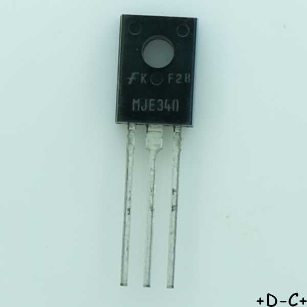 MJE340 - MJE340STU Transistor NPN 300V 500mA TO-126 Fairchild