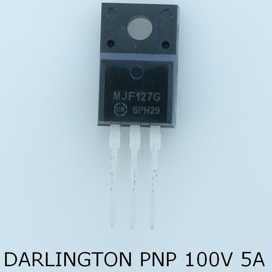 MJF127G Transistor Darlington PNP 100V 5A 2W TO-220FP ONS - Distri-Compo