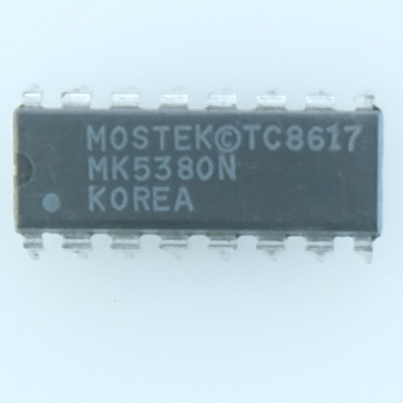 MK5380N Circuit générateur de tonalités DTMF DIP-16 Mostek - Distri-Compo