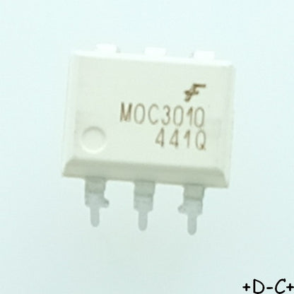 MOC3010M optocoupler triac driver output DIP-6 Fairchild