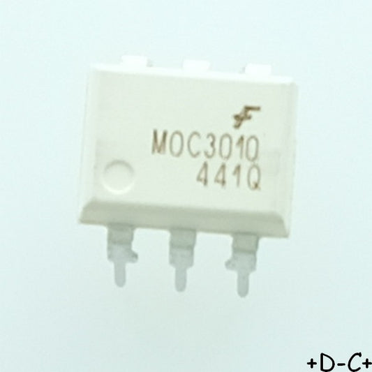 MOC3010M optocoupler triac driver output DIP-6 Fairchild