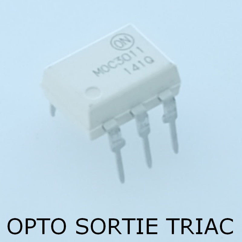 MOC3011M Optocoupleur sortie triac 250V 5.3KV PDIP-6 ONS