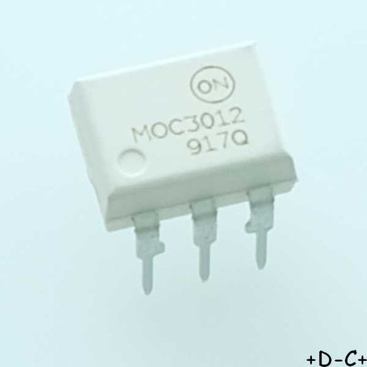 MOC3012M Optocoupler Triac AC-OUT 1-CH 250V DIP-6 ONS RoHS