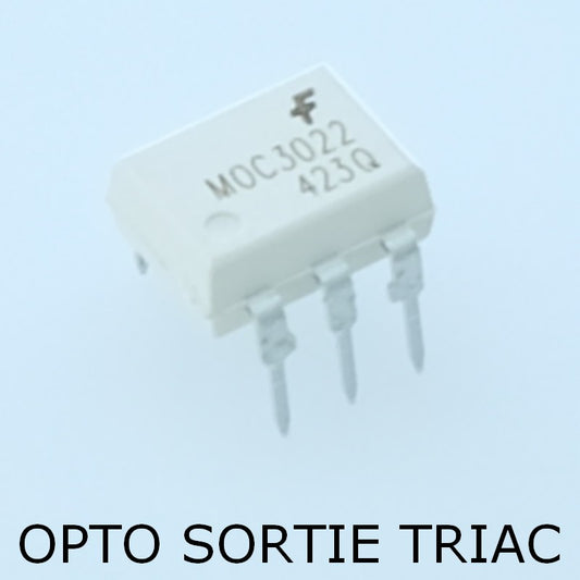 MOC3022M Optocoupleur triac driver output 400V DIP-6 Fairchild