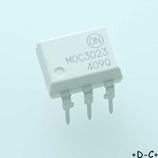 MOC3023M Optocoupler triac driver output 400V DIP-6 ONS RoHS