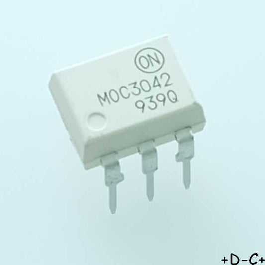 MOC3042M Optocoupler triac driver output 400V DIP-6 ONS RoHS