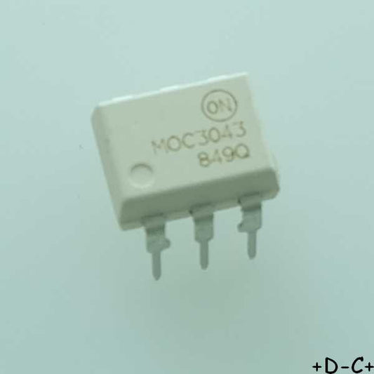 MOC3043M Optocoupleur 400V 5mA DIP-6 ONS RoHS