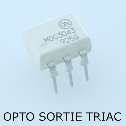 MOC3043M Optocoupleur 400V 5mA DIP-6 ONS
