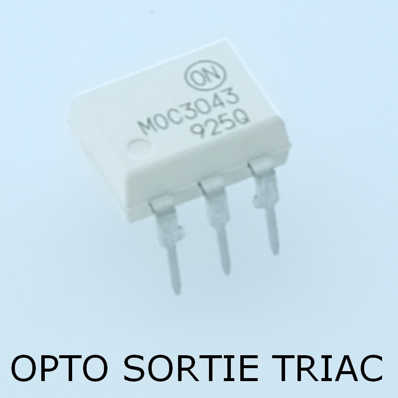 MOC3043M Optocoupleur sortie triac 400V 7.5kV DIP-6 ONS