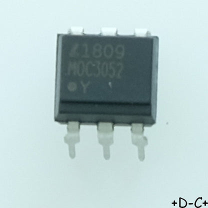 MOC3052 Optocoupleur a sortie triac 600V DIP-6 Liteon RoHS