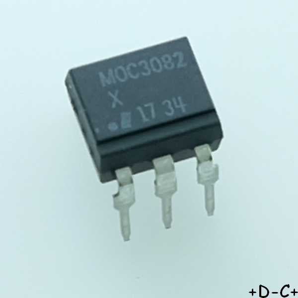 MOC3082X Optocoupleur Triac AC-OUT 1-CH DIP-6 Isocom