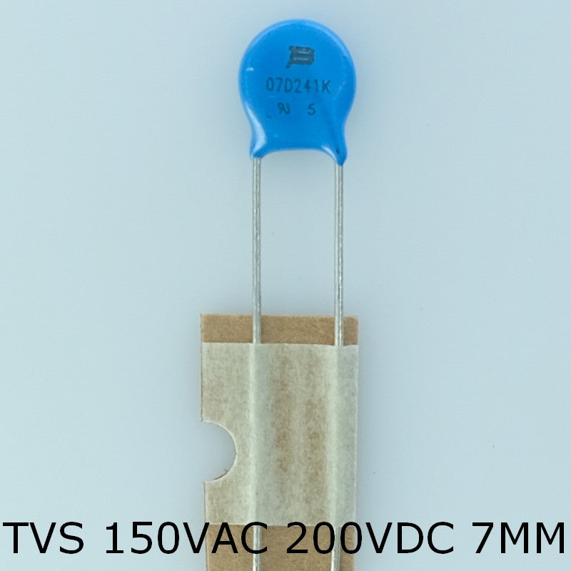 MOV-07D241K Varistance MOV 150VAC 200VDC 7mm 240V Bourns