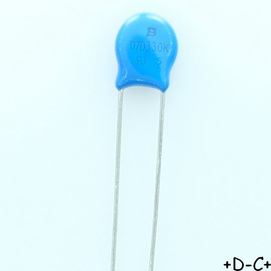 MOV-07D330K Varistance MOV 20VAC 26VDC 7mm 65V Bourns RoHS