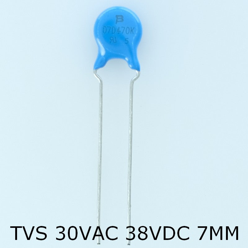 MOV-07D470K Varistance MOV 30VAC 38VDC 7mm 93V Bourns