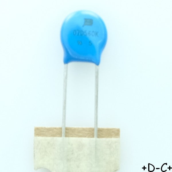MOV-07D560K Varistance MOV 35VAC 45VDC 7mm 56V Bourns