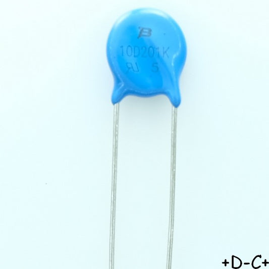 MOV-10D201K Varistance MOV 130VAC 170VDC 10mm 340V Bourns RoHS
