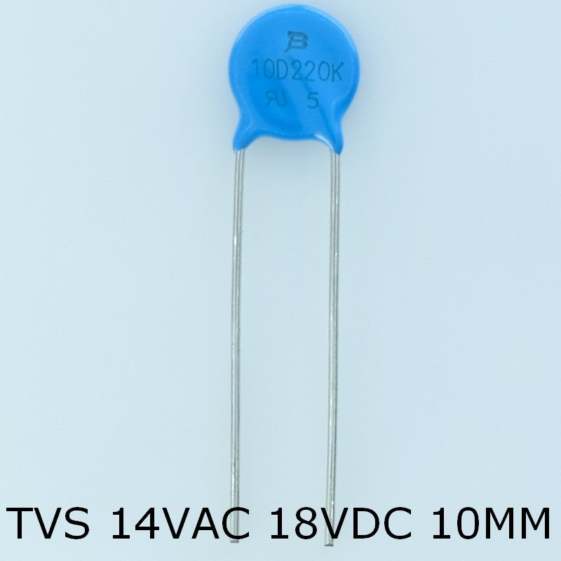 MOV-10D220K Varistance MOV 14VAC 18VDC 10mm 22V Bourns