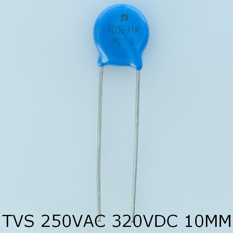 MOV-10D391K Varistance MOV 250VAC 320VDC 10mm 650V Bourns