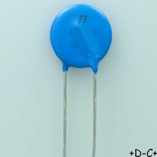 MOV-14D181K Varistance MOV 115VAC 150VDC 14mm 300V Bourns RoHS