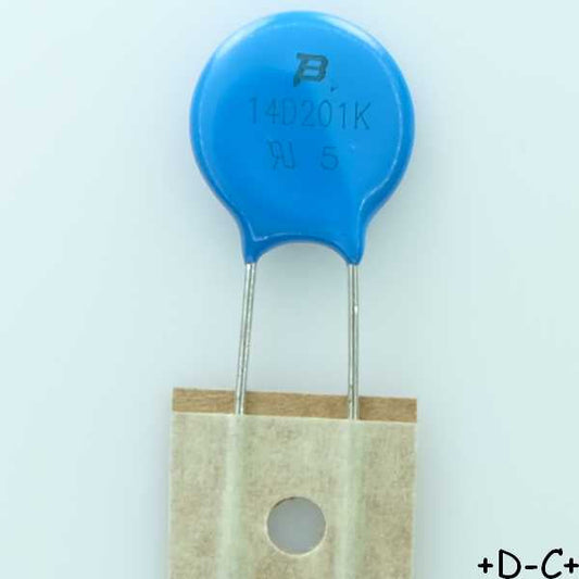 MOV-14D201K Varistance MOV 130VAC 170VDC 14mm 340V Bourns RoHS