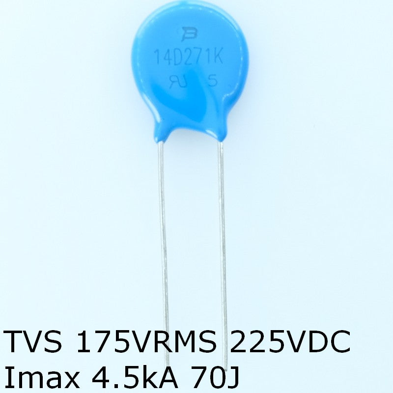 MOV-14D271K Varistance MOV 175VAC 225VDC 14mm 455V Bourns
