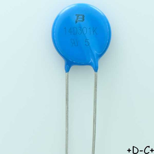 MOV-14D301K Varistance MOV 190VAC 250VDC 14mm 300V Bourns RoHS