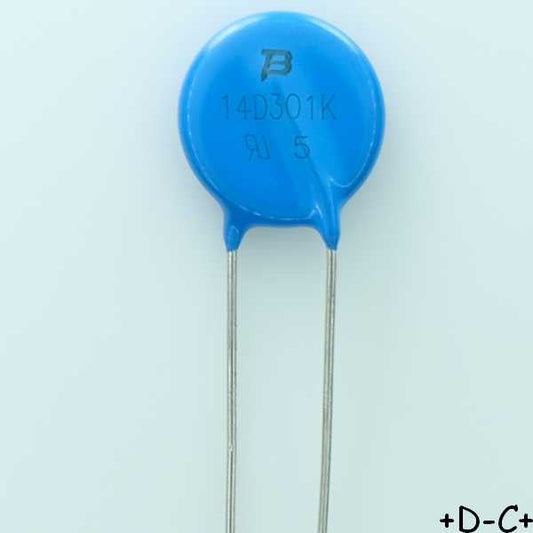 MOV-14D301K Varistance MOV 190VAC 250VDC 14mm 300V Bourns RoHS