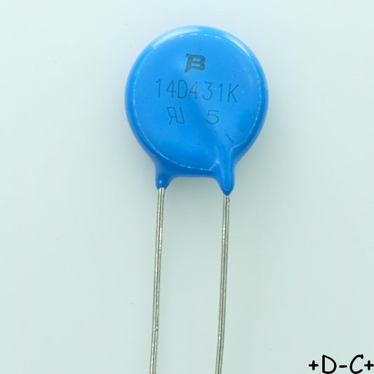 MOV-14D431K Varistance MOV 275VAC 350VDC 14mm 710V Bourns RoHS