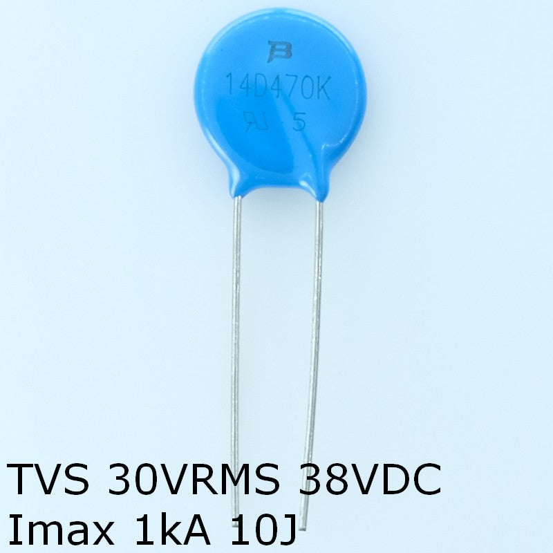 MOV-14D470K Varistance MOV 30VAC 38VDC 14mm 93V Bourns