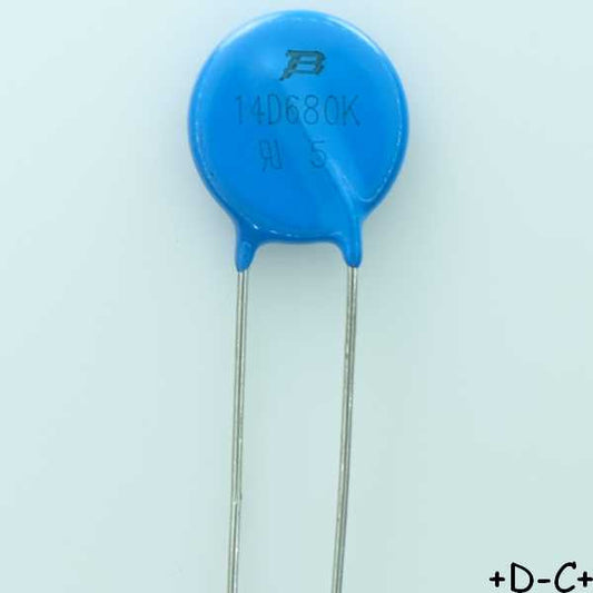 MOV-14D680K Varistance MOV 40VAC 56VDC 14mm 135V Bourns RoHS