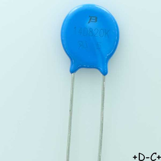 MOV-14D820K Varistance MOV 50VAC 65VDC 14mm 82V Bourns RoHS