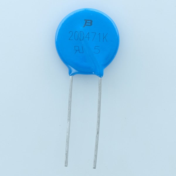 MOV-20D471K Varistance MOV 300VAC 385VDC 20mm 775V Bourns