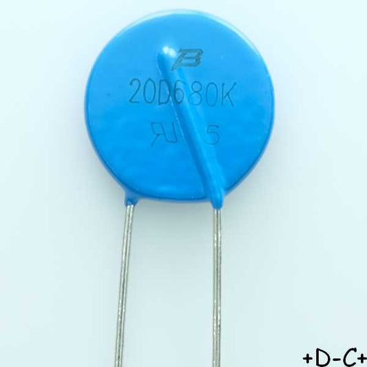 MOV-20D680K Varistance MOV 40VAC 56VDC 20mm 68V Bourns RoHS