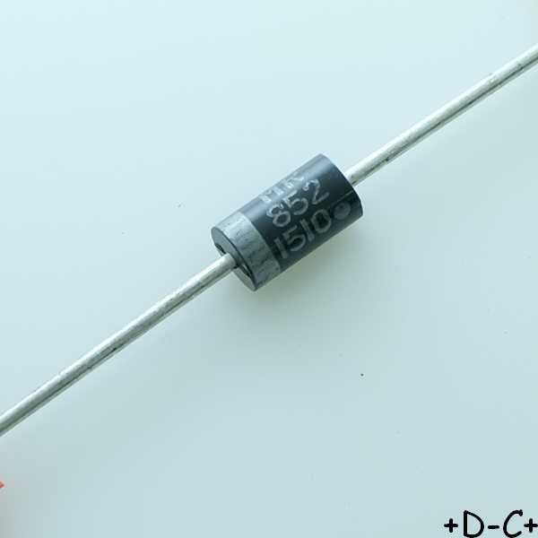 MR852RLG Diode 200V 3A DO-201ONS RoHS