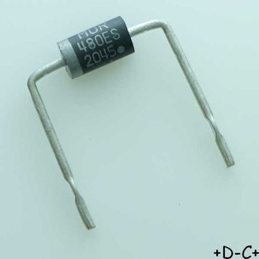 MUR480ES Rectifier Diode Switching 800V 4A 100ns DO-201AD ONS RoHS