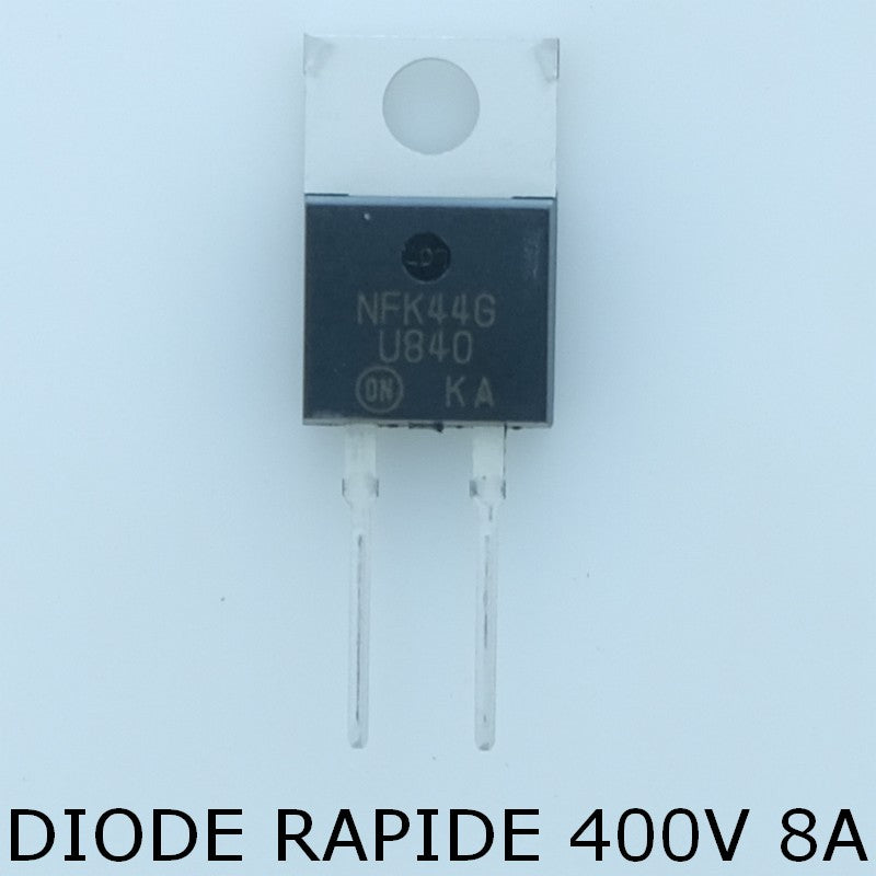 MUR840G Ultrafast rectifiers 400V 8A TO-220-2 ONS - Distri-Compo
